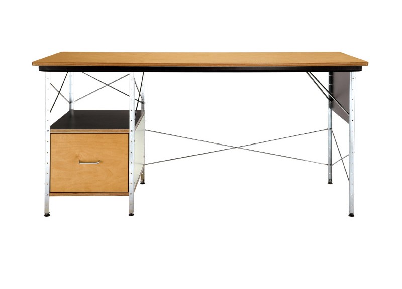 Eames Desk Unit Three Chairs