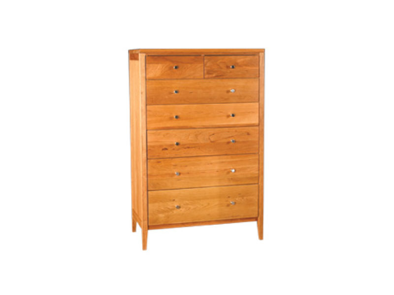 Kingston 7 Drawer Dresser - Three Chairs